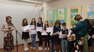 Finał projektu "Zaczytana Warmia" - otwarcie wystawy prac uczniów